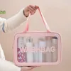 Borsa da viaggio portatile Borsa per stoccaggio trasparente borse organizzatore WBAG WBAG Case cosmetiche trasparenti E5CE# portatili#