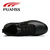 Chaussures de marche PUAMSS hommes antidérapants semelle souple sport F