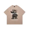 Bears Fashion T-shirts for Men and Women Lovers 270g Cotton China-chic Cute Short Sleeved