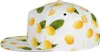 Ball Caps Watercolor Yellow Lemon Fruit Summer Flat Bill Hat Unisex Snapback Baseball Cap Hip Hop Style Visor Blank Adjustabl