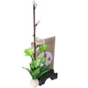 Placas Flores artificiais Sashimi Dish decor