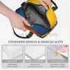 Ecuador Flag Print Isolated Lunch Bag For Adults Kids Portable Waterproof Thermal Bento Tygväskor för arbete Travel Picnic Beach N4NW#