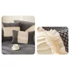 Stol täcker varm mysig spets soffa kudde universell handduk tjockt plyschtäcke med antislip design icke-blekning för rum stilfullt
