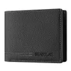 men New Minimalist Wallet Ultra-thin PU Leather Multi-slot Newly Designed Wallet h4od#