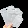 50 stcs transparante plastic zakken hersluitbare zakje sieraden verpakking opslag oorbellen ketting ring display zelfafdichtingzak