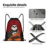 Bolsa de cordão de drawstring de panda personalizada para treinamento de mochilas de ioga homens homens yoga meditati esportes academia sackpack p3ol#