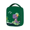 Fi Dinosaur Cooler Sac à lunch isolé alimentaire thermique portable boîte à lunch alimentaire fonctionnelle pique-nique sacs à lunch pour femmes enfants h3By #