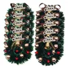Fiori decorativi 10 pezzi Accessorio per scena ghirlanda natalizia per casa delle bambole Miniatura creativa per decorazioni per casa delle bambole