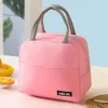 kid Student Picnic Storage Bag Lunch Box Insulated Thermal Bag Breakfast Organizer Cooler Lunch Bag 4649#