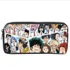 Anime My Hero Academia Pencil Case Kids Student Carto Pencil Bag Tonåring Zipper Handväska Kvinnor Girls Makeup Bag T7GV#