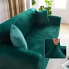 Stoelhoezen Pluche Elastische Bank Voor Woonkamer Kussenovertrekken Sectionele Hoek L-vorm Protector Couch Cover 1/2/3/4 zits