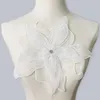 ブローチ女性服のピンブローチアクセサリー多層刺繍ドレス飾りオーガンザ3次元の花