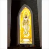 窓ステッカーカスタムサイズフィルム静的キング再利用可能な耐久性のある色合いの熱断熱キリスト教イエス40cmx100cm