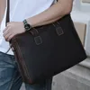 Portefeuilles MAHEU Style rétro en cuir hommes porte-documents sacs à main véritable pochette d'ordinateur ordinateur sacs à bandoulière pour hommes hommes Busienss