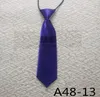 فرقة الأطفال الصلبة 38 رقبة FedEx 6cm 28 للألوان Rubber Necktie Ties Neckcloth Kids Christmas Gift Baby's 345d Kfrkk