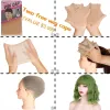 Perucas sintéticas curtas retas bobo verde cosplay perucas com franja para branco/preto feminino meninas lolita bonito perucas
