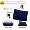 Blankets Energy-saving Stay Cozy And Save Energy Electric USB Heated Shawl Blanket Safe Stable Polyester