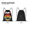 scuba Diving Drawstring Bags for Training Yoga Backpacks Men Women Funny 80s Scuba Diver Gift Dive Lover Sports Gym Sackpack F5lh#