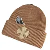 Luxus Beanie Hut Designer Cap Winter Männer Frauen Hüte Marke Chr Warme Motorhaube Sanskrit Hufeisen Herzen Kopfbedeckung Casquette Weibliche Wolle Kaschmir Gestrickte Kappen LJ8Y