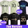 24 25 Los Angeles FC HOLLINGSHEAD Mens Soccer Jerseys ILIE 23 24 ACOSTA VELA CHIELLINI Home Away Special Edition Football Shirt Short Sleeve Uniforms