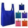 women Men Eco Foldable Shop Bag Unisex Reusable Food Fruit Vegetables Grocery Storage Shopper Tote Bag Pouch Handbags K8gu#