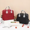 tragbare Lunchbeutel Kühler Tasche Hangbag Picknick Isolierte Box Leinwand Thermalfutter Ctainer Männer Frauen Kinder Reise Lunchbox 2022New G17H#