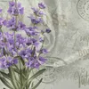 Tafelkleed Lavendel Bloemen Rond Tafelkleed Vintage Tuin Rose Tafelkleed Wasbaar Polyester Tafelblad Decor voor Keuken Feest Picknick Y240401