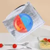 Kartoisolerad Bento Box Thermal Påsar för lunch Picknickmat förvaring Pouch Women Kids Lunchbox Cooler Bag Bolsas de Almuerzo G9ca#