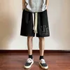 Shorts für Herren, Sommer, amerikanisch, High Street, locker, vielseitig, Basketball, Sport, Freizeithose, Instagram, Student, Split