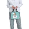 Enfermera en une boîte à lunch médicale infirmière de médecine pour femmes cooler thermal isolé sac à lunch sacable sacs de fourgonnettes de pique-nique i6uz #