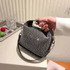 Shoulder Bags Style Fashion Luxury Handbag Shiny Rivet Lady Diagonal Straddle Party Bag