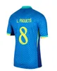 2024 BRASILIEN Fußballtrikots L.PAQUETA NEYMAR VINI JR.24 25 P.COUTINHO RICHARLISON Fußballtrikot G.JESUS T.SILVA BRUNO G. PELE CASEMIRO Männer Kinder Kits Sets Trikot