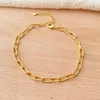 Anklets Trendy 18k Gold Plated For Women Rose Butterfly Cute Charms Simple Stylish Ankle Bracelet Foot Chains Jewelry