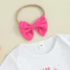 Clothing Sets Baby Girl First Birthday Outfit Man I Feel Like M One Bodysuit Flare Pant Headband Disco Cowgirl 1st Gift