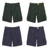 Pantaloncini da uomo BOB DONG Classic Army M-51 Men Paisley Pattern HBT Cargo Short Amekaji