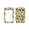 Leopard Print بطاقة بطاقة بطاقة Cow Cow Animal Textur