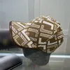 Ultimo cappellino da ballo di top designer classico popolare cappello da sole in tela per tela per uomini sportivi all'aperto Donne Baseball Caps f Letter Ricolata