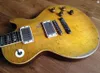 Gary Green Honey Sunburst Flame Maple Top Relic Electric Guitar One قطعة رقبة