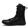 Chaussures extérieurs Randonnées Chaussures hommes Camouflage Bottes de chasse Autumn Hiver Armée tactique Bottes de combat militaire