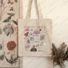 1 PC Fearl Album SGS Pattern Tote Bag Swiftie Merch Canvas Shoulder Bag For Daily PendUte Women's återanvändbar butiksväska B3PR#