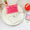 Student Cute Id Card Organizator Girl Mini Glitter Credit Card Karta Kobiet Kobiety laser mey portfel PVC Busin Bank Holder G6VK#