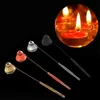 2024 Candle Snuffer Accessoires Vintage Decoratie kaarsenkap gereedschap Bell vorm Lange handgreep banket dooft veilig woningdecoratie 1. voor