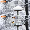 Andere vogelbenodigdheden Buitenbadverwarmer Geavanceerde temperatuurregeling Gecoate aluminium behuizing Eenvoudig in te stellen voor vogels en huisdieren