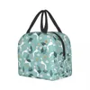 Sac à lunch de luxe Femme Femme Boîte à bento isolée thermique pour enfants Boîte à lunch Portable Portable Box 95SH # #