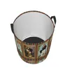 Sacs à linge Haunted Mansion Stretching Hamper Grand panier de rangement Enfants Nursery Toy Organisateur