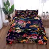 Flowering Cacti Duvet Cover Set King Queen Double Full Twin Single Size Boys Bed Linen Set