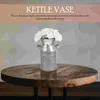 Vaser konsol vattenkokare vasplast växtkrukor metall pitcher järnblomma arrangemang flaska