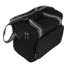 Sacs de rangement Sac à déjeuner isolé Technologie de pressage Noir Multi-fonctions étanches pour les hommes de bureau de pique-nique