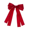 Hair Accessories Women Big Bow Barrettes Long Ribbon Pins Aesthetic Hairpin Large Headwear Oversized Bows For Birthday Gifts