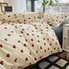 Nordic Pink Black Checkerboard Duvet Cover Ensembles avec tai-oreiller Feuille de lit Kids Girls Liberge King Queen Twin Kawaii